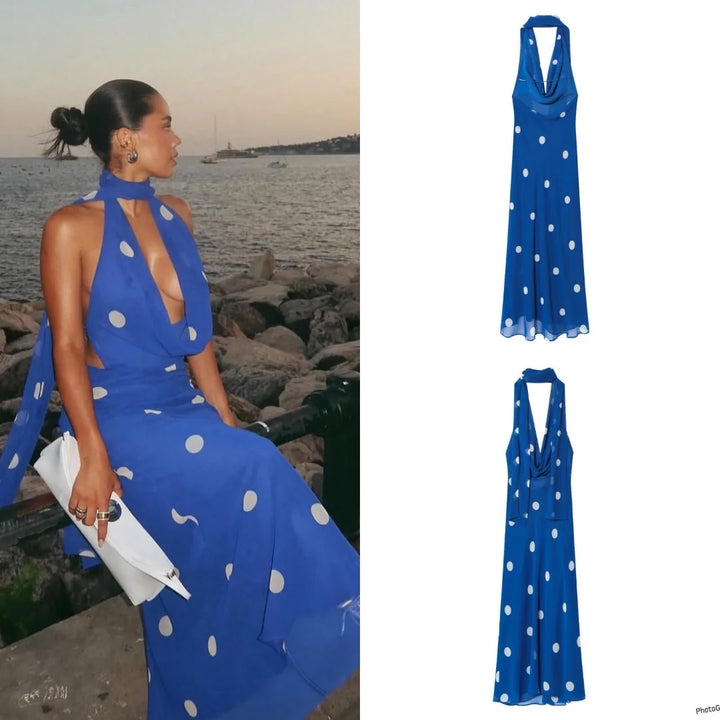 Ronnie polka dot dress