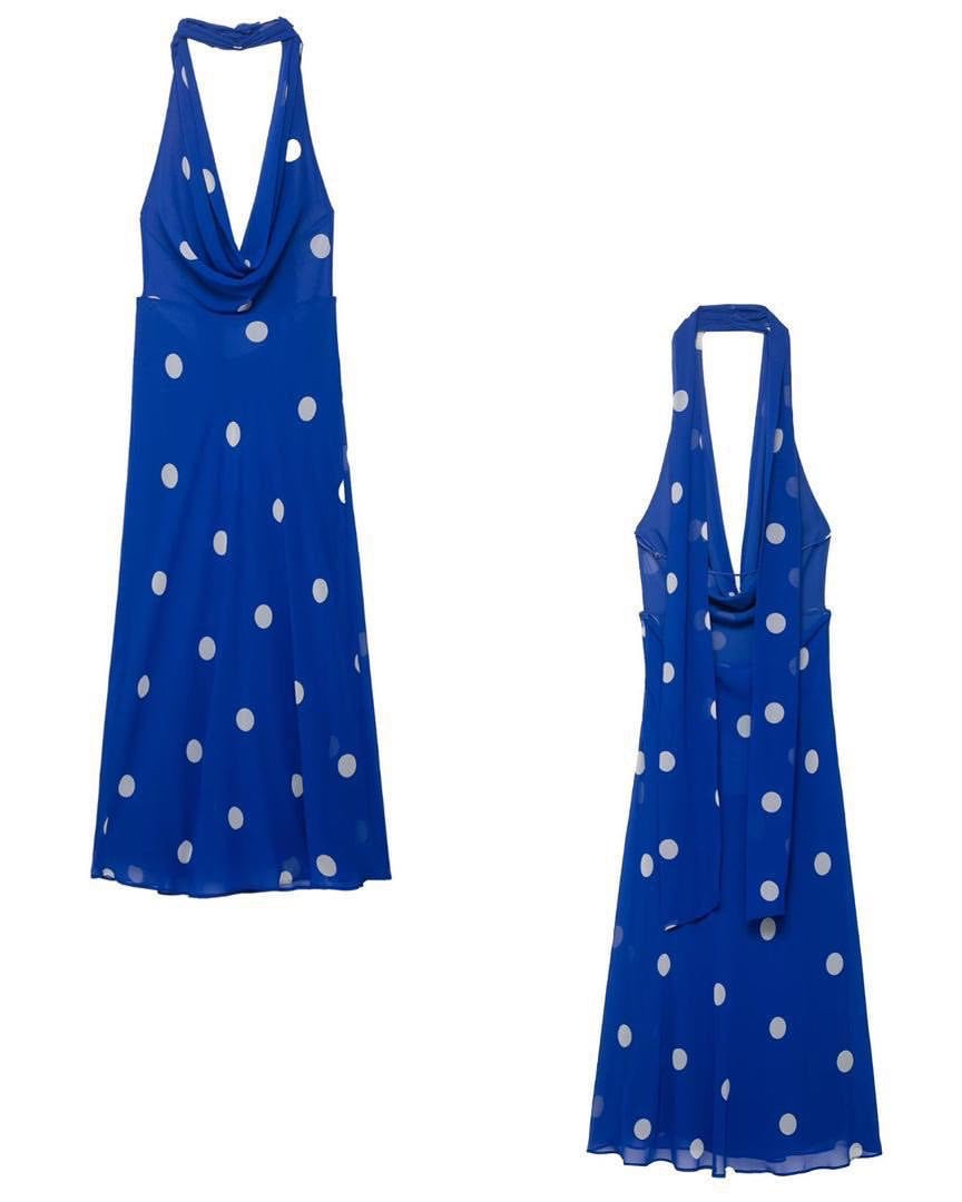 Ronnie polka dot dress