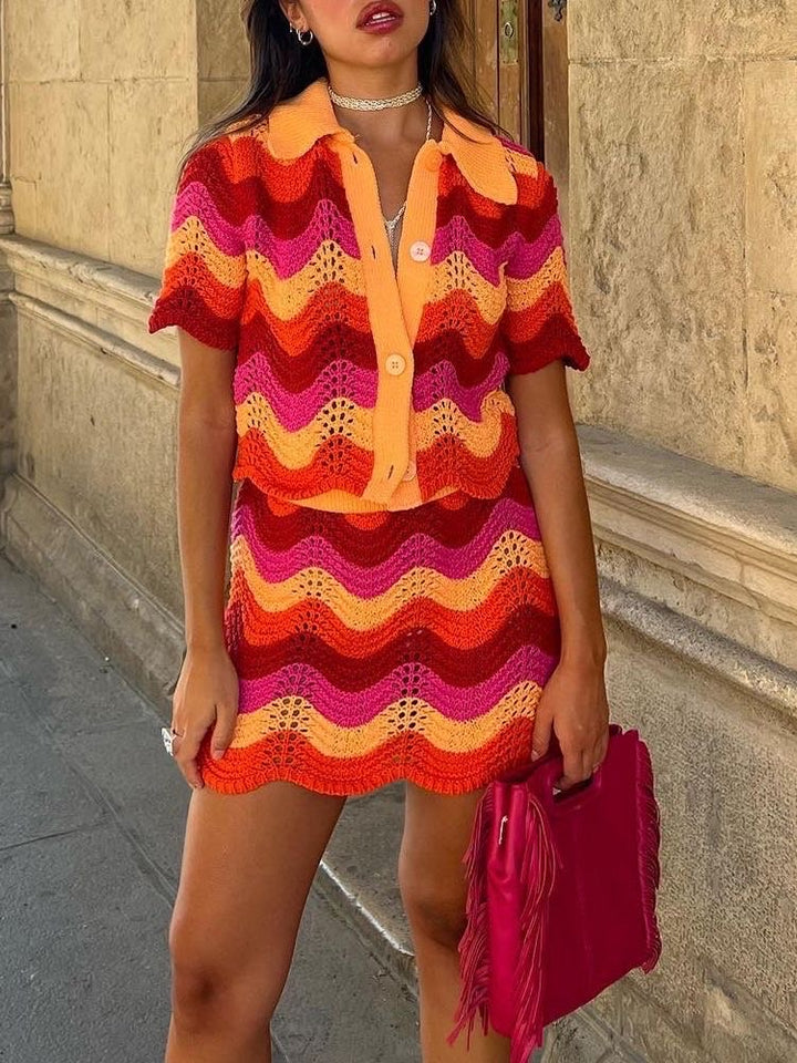 Texas crochet coord set