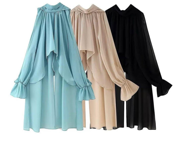 Vanity ruffle top