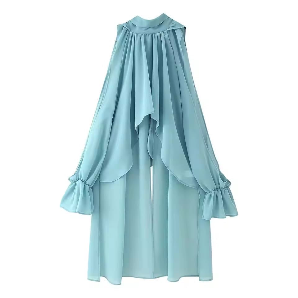 Vanity ruffle top