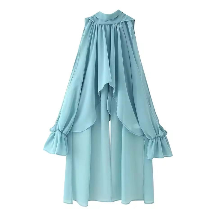 Vanity ruffle top