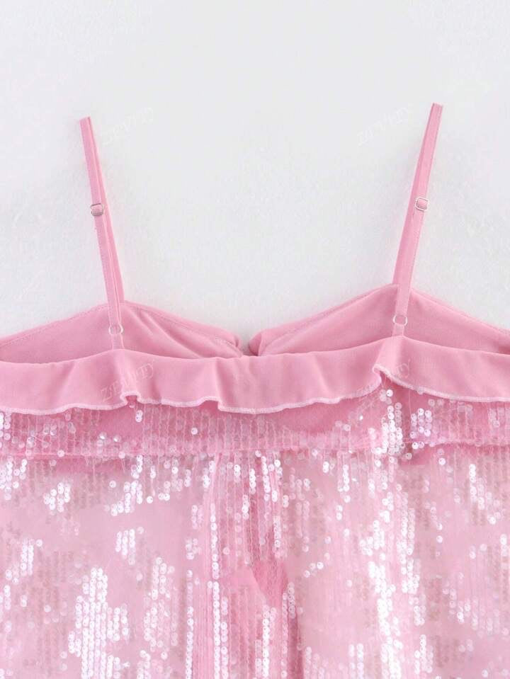Brew sequin top