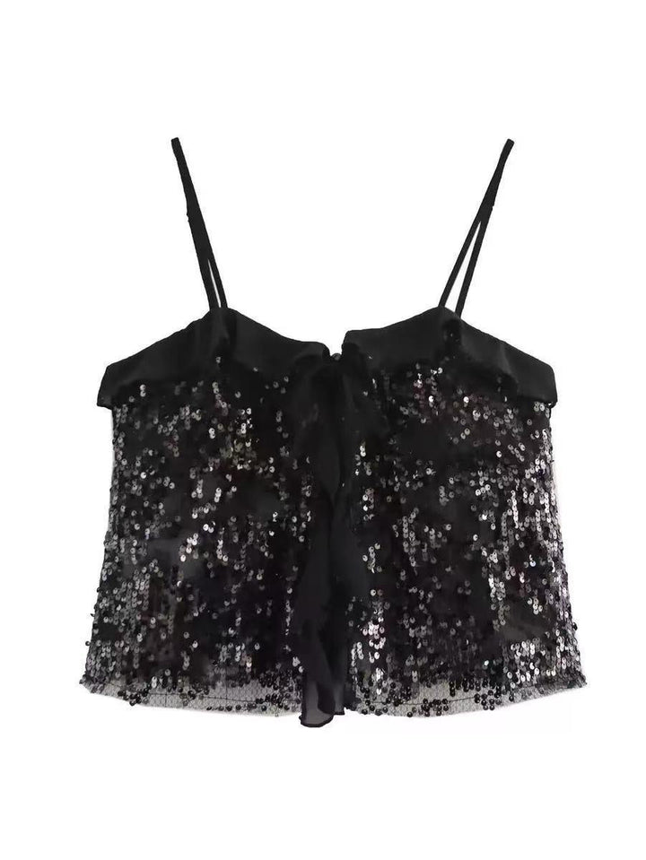 Brew sequin top