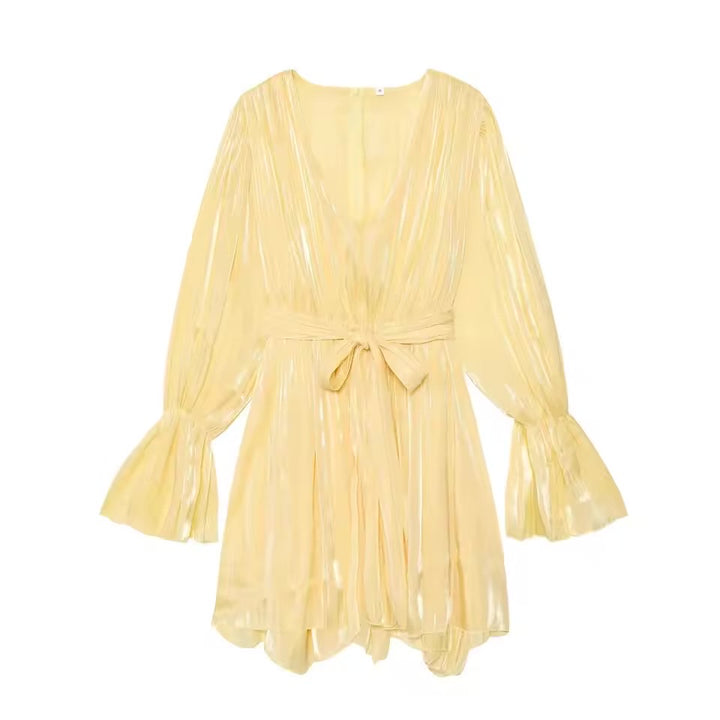Abigail heavy silk dress