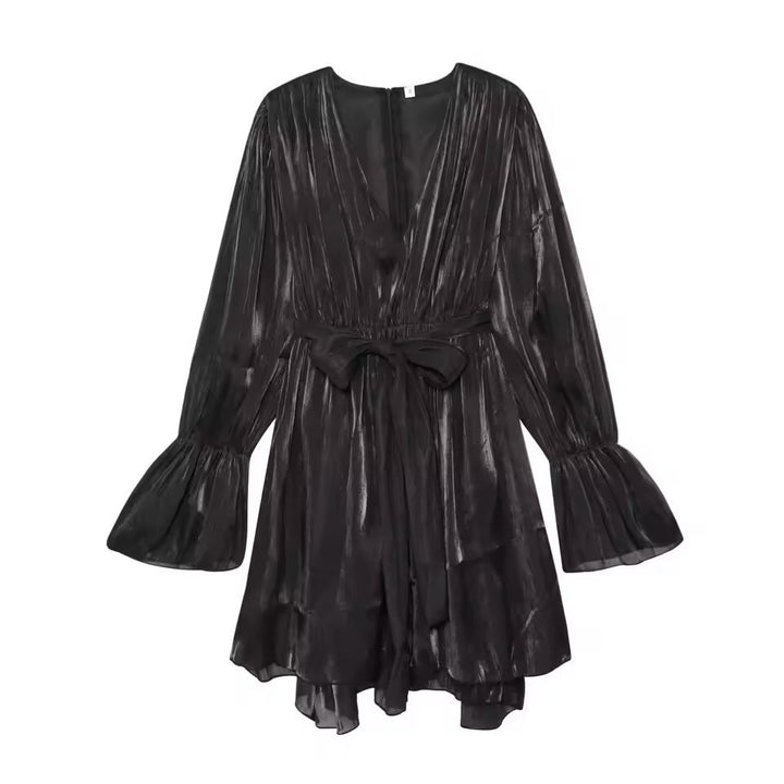 Abigail heavy silk dress