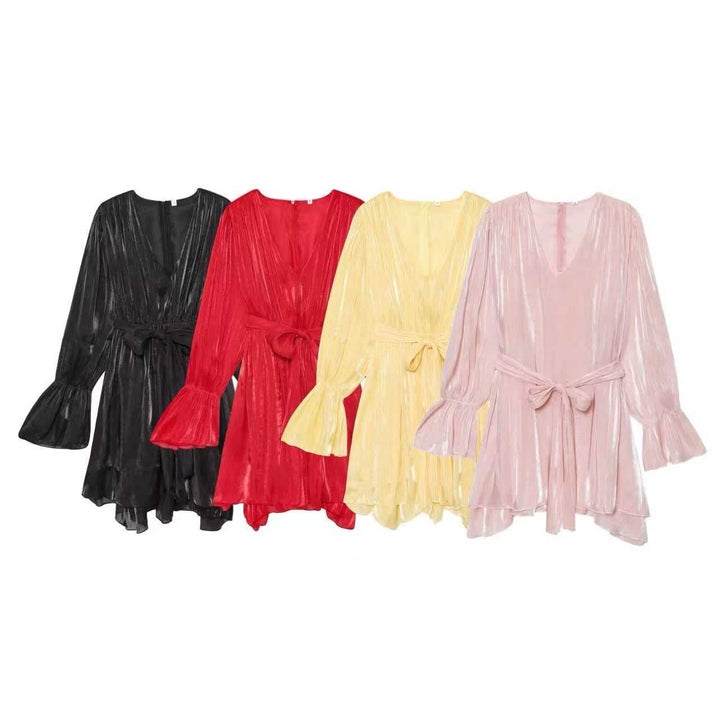 Abigail heavy silk dress