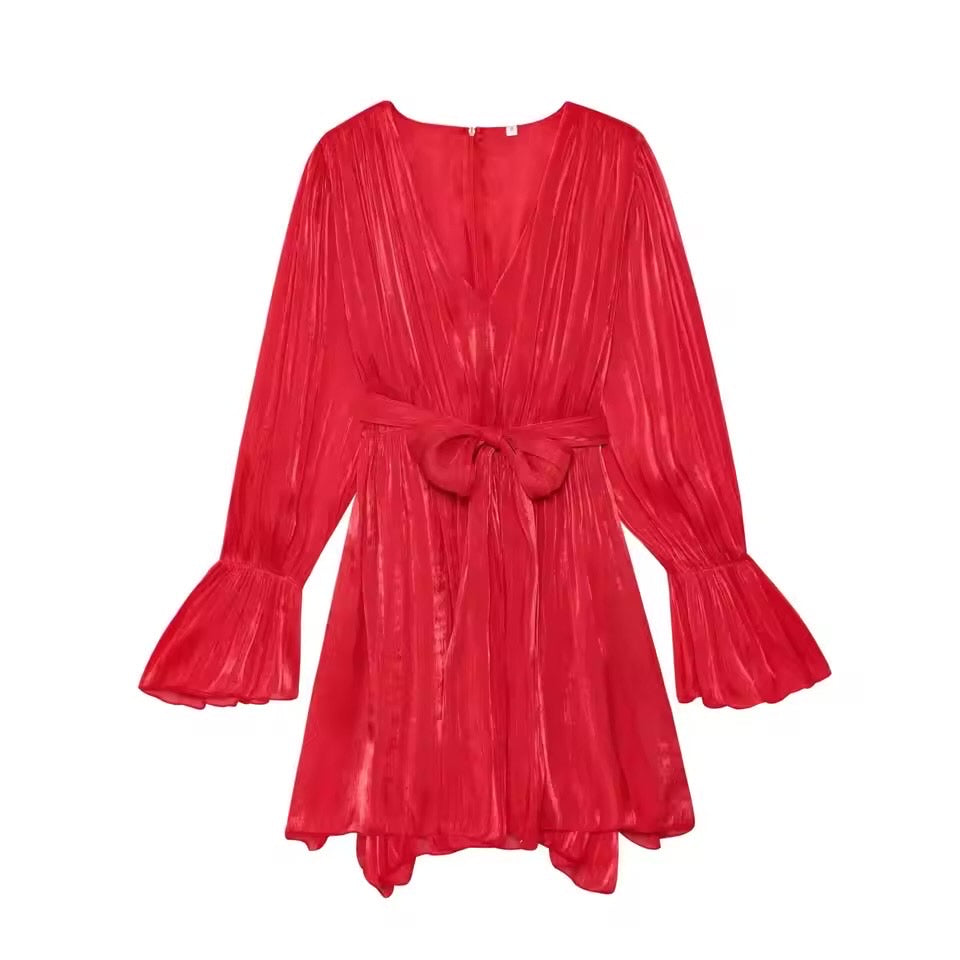 Abigail heavy silk dress