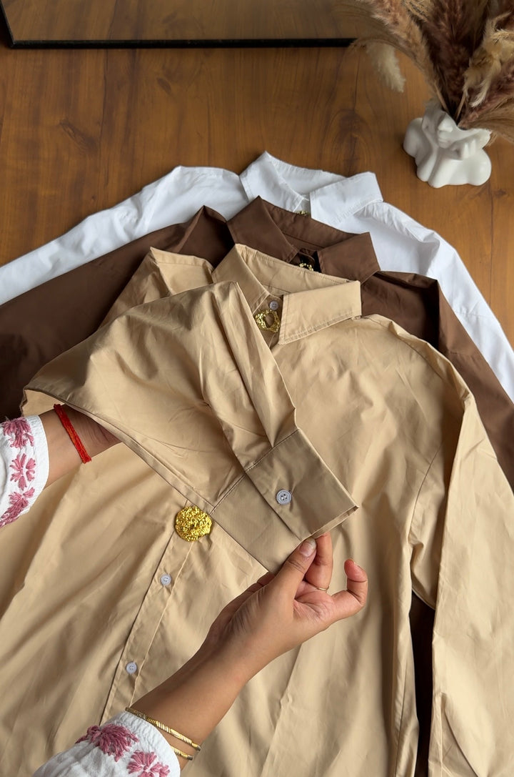 Kangaroo chunky studded shirt