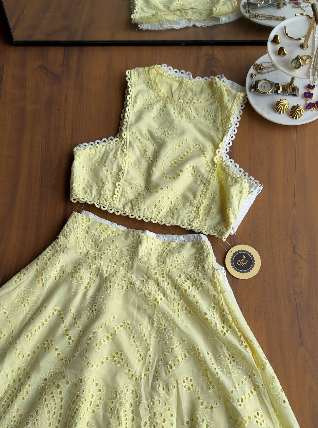 Alice halter neck coord set