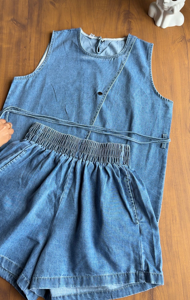 Arcade denim coord set