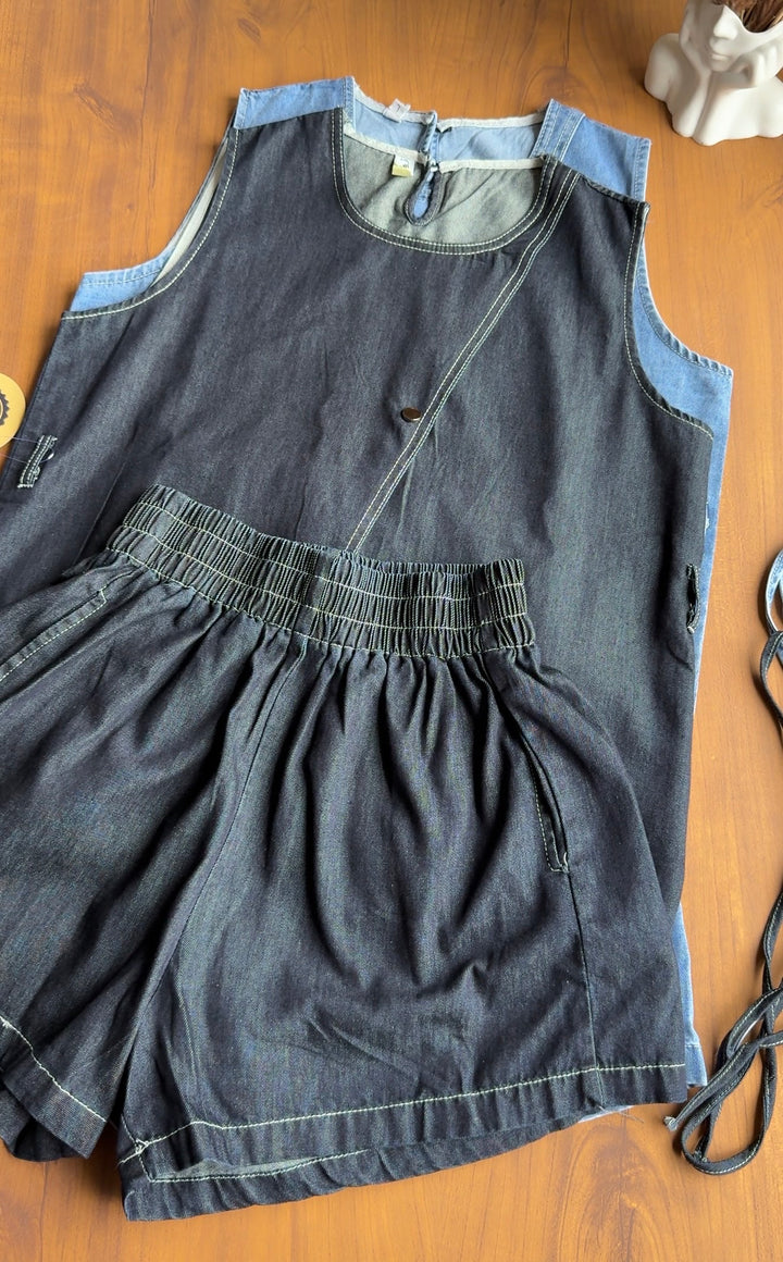 Arcade denim coord set