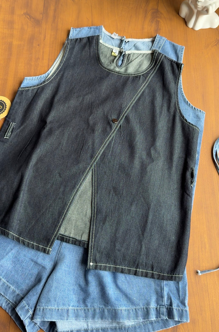 Arcade denim coord set