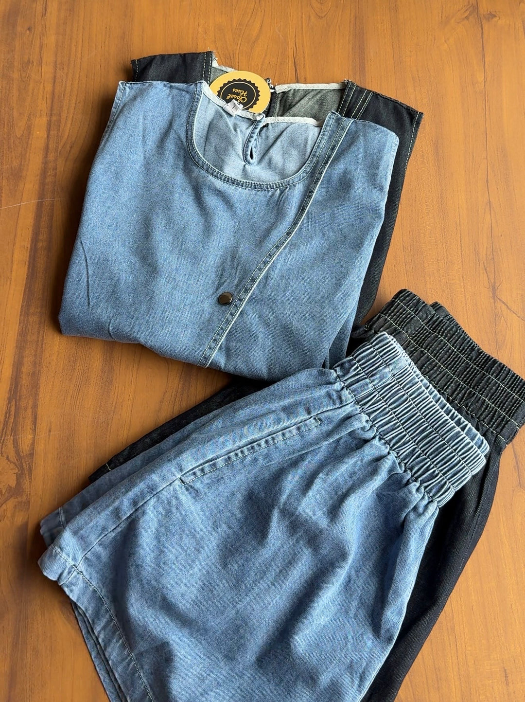Arcade denim coord set