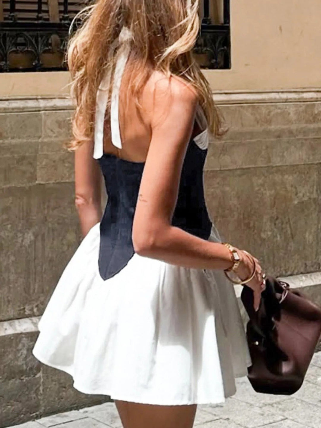 Chicago halter neck dress