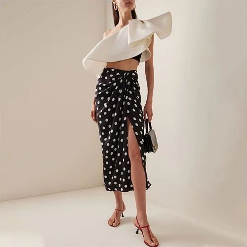 Femme one shoulder swimsuit