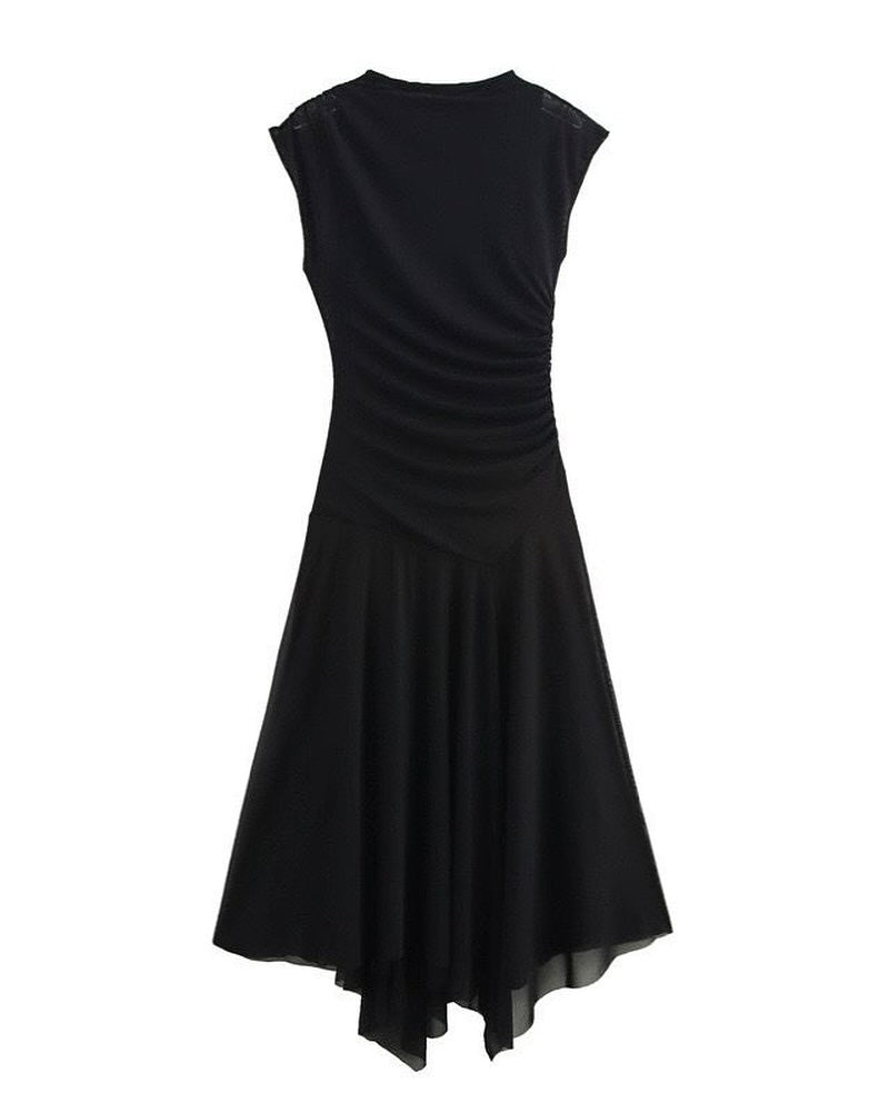 Austin mesh midi dress