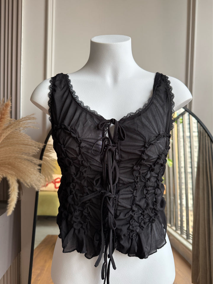 Glasgow ruched top