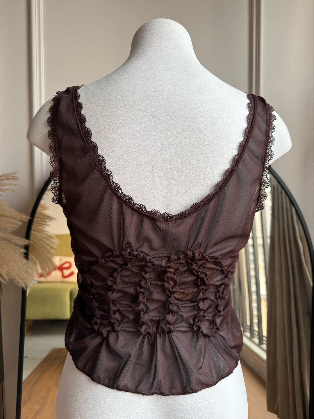 Glasgow ruched top