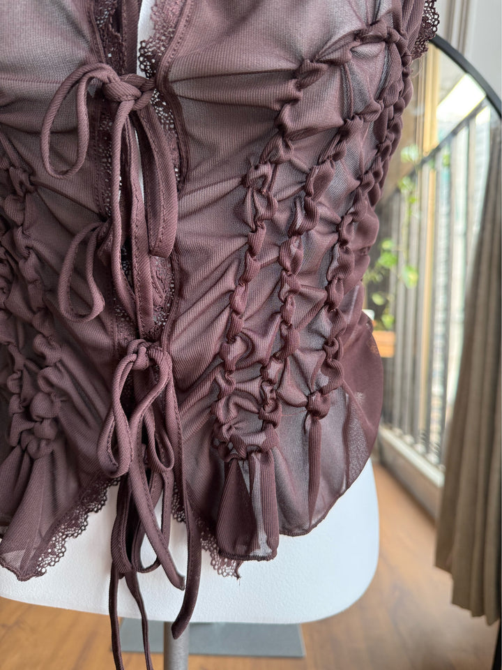 Glasgow ruched top