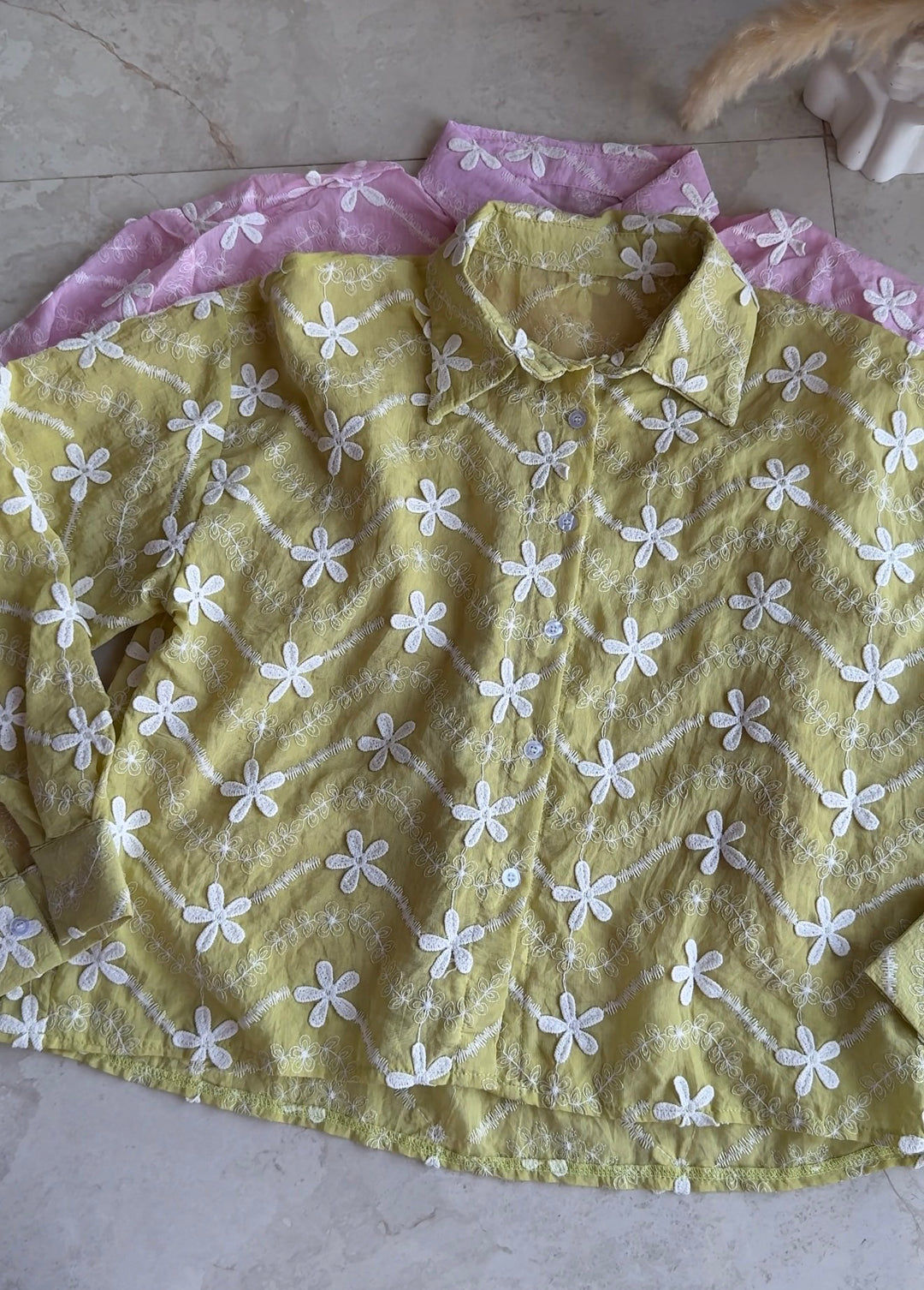 Andrea summer embroidered shirt