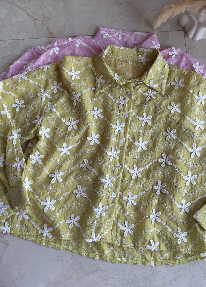 Andrea summer embroidered shirt