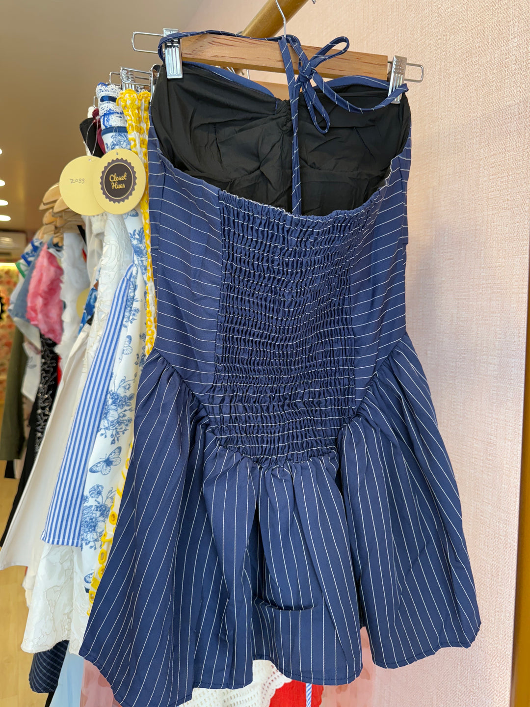 Magnolia padded dress