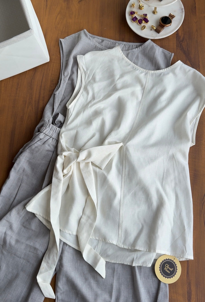 Santiago side tie coord set