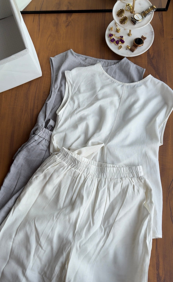 Santiago side tie coord set