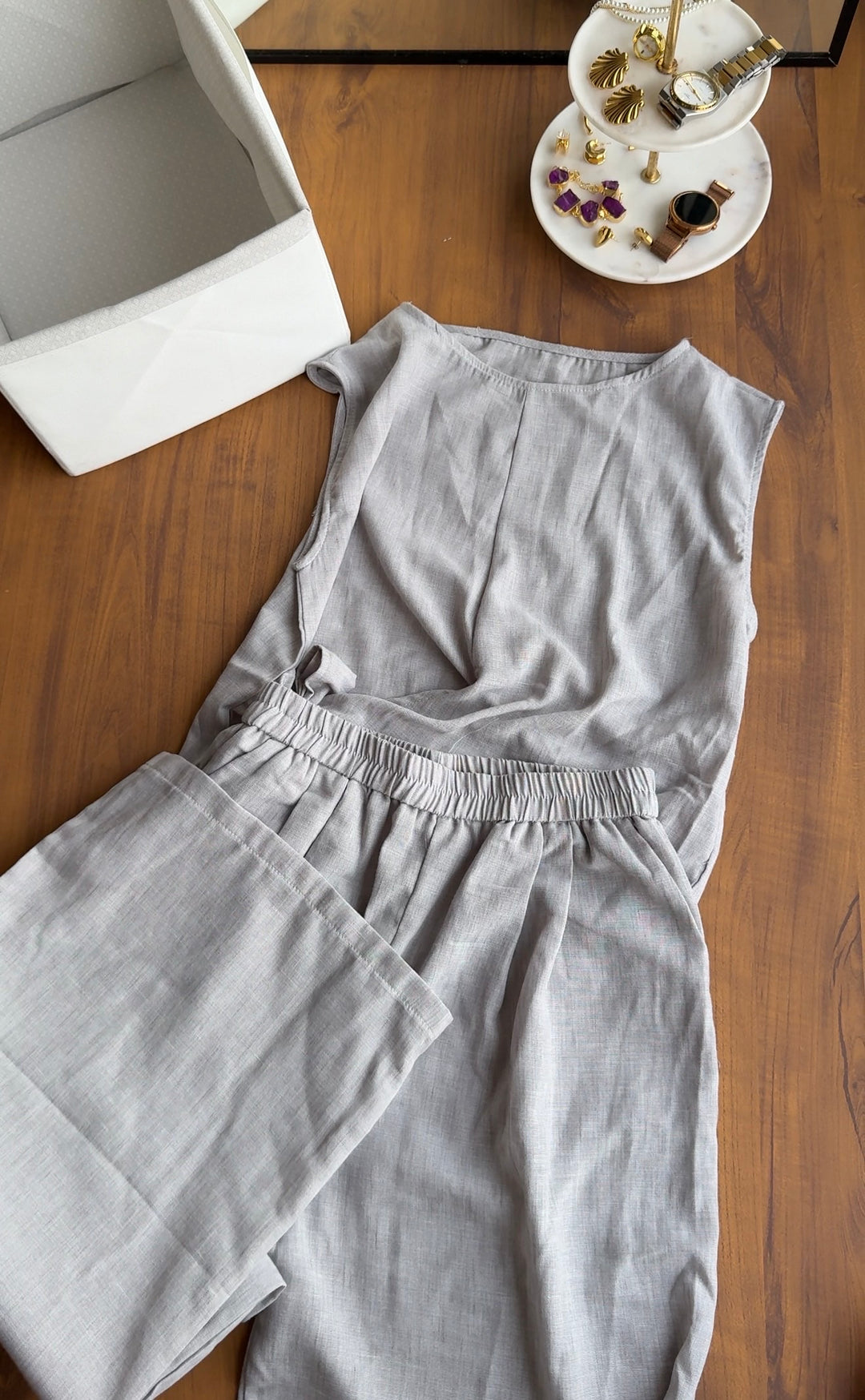 Santiago side tie coord set