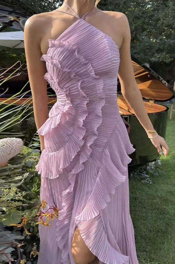 Empress ruffle dress