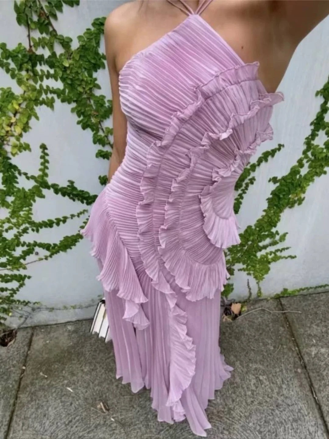 Empress ruffle dress
