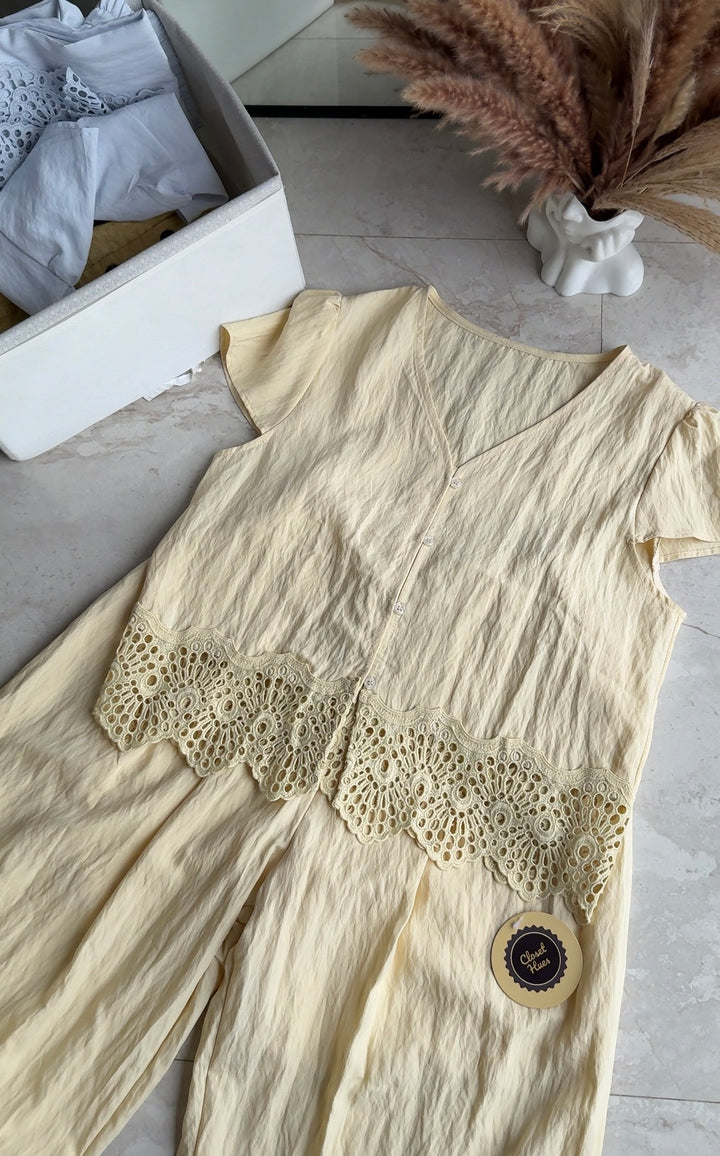 Dennis buttoned shirt and pants