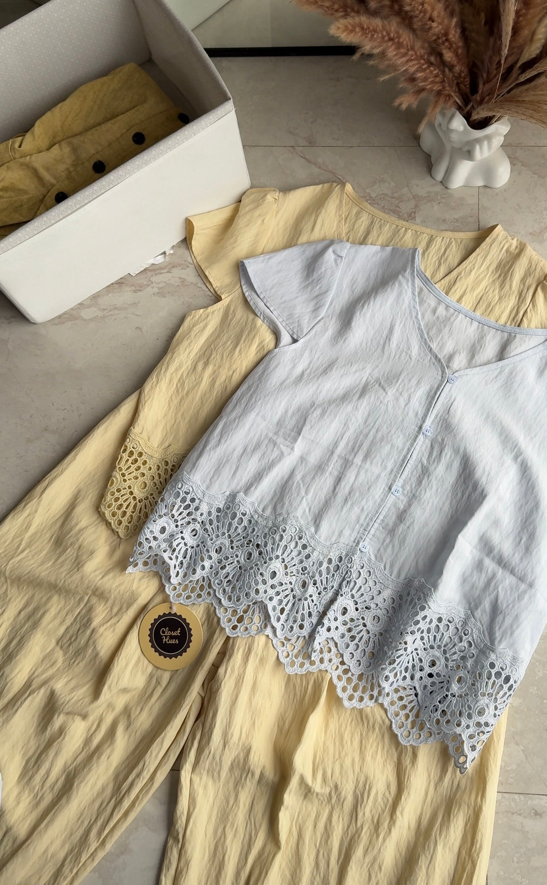 Dennis buttoned shirt and pants