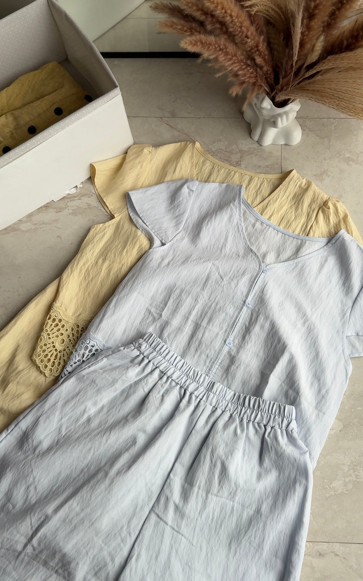 Dennis buttoned shirt and pants