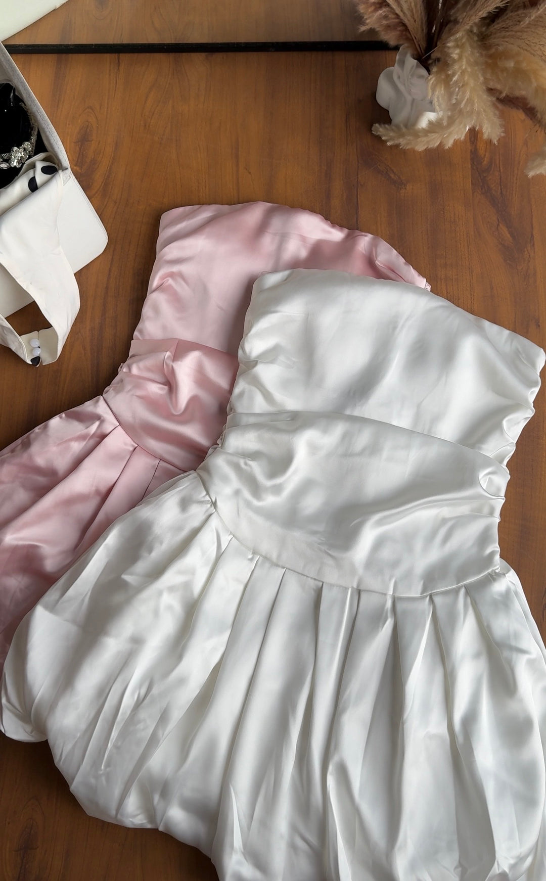 Manhattan tube silk dress