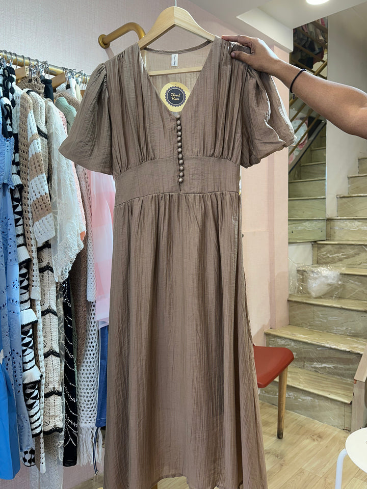 Daphne button dress