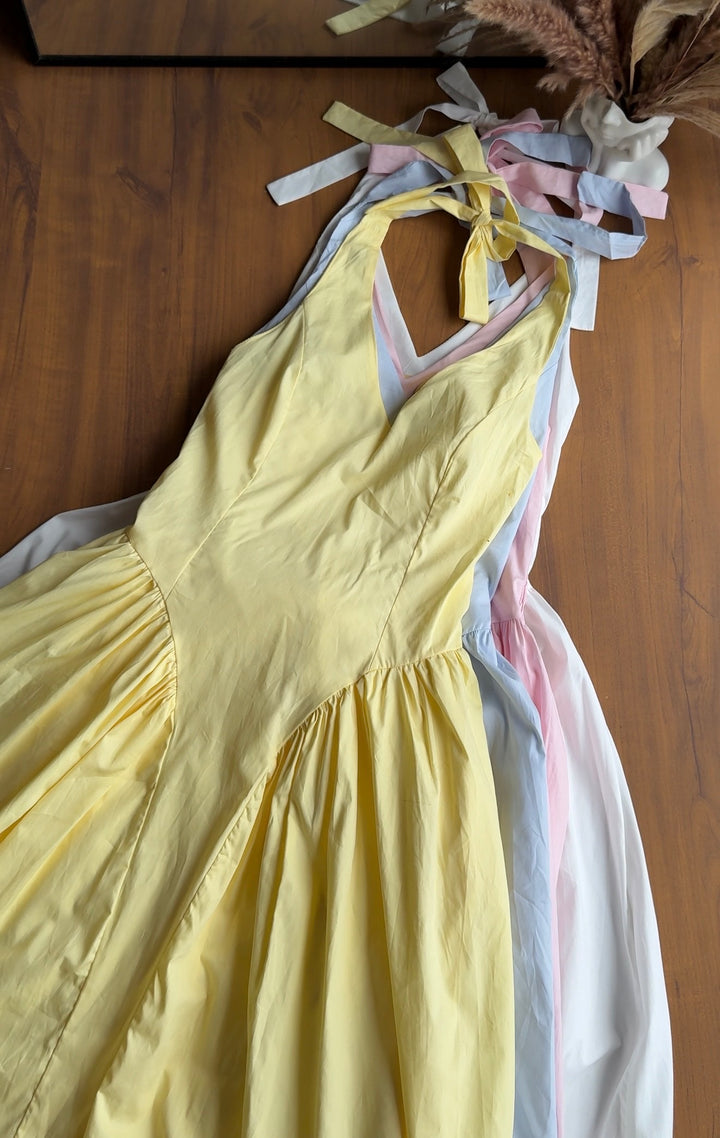 Lucifer halter neck dress