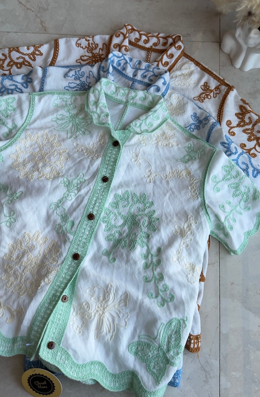 Pomodoro crochet coord set