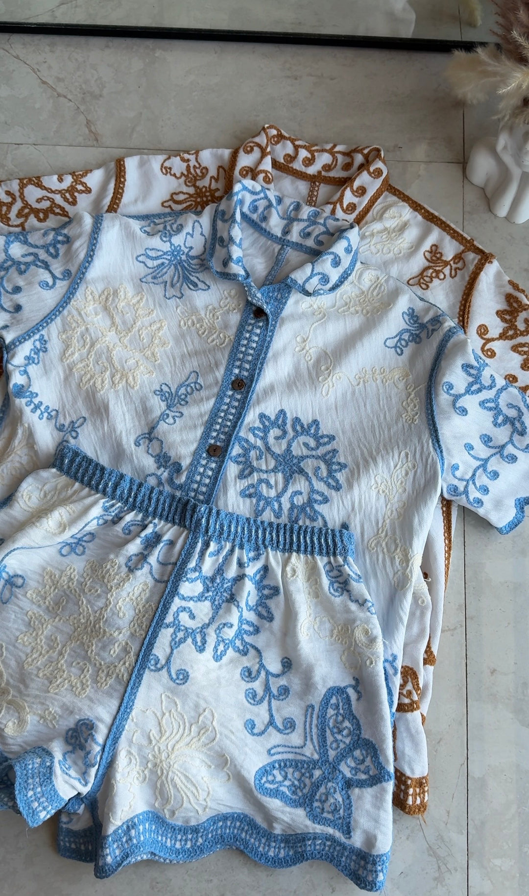 Pomodoro crochet coord set