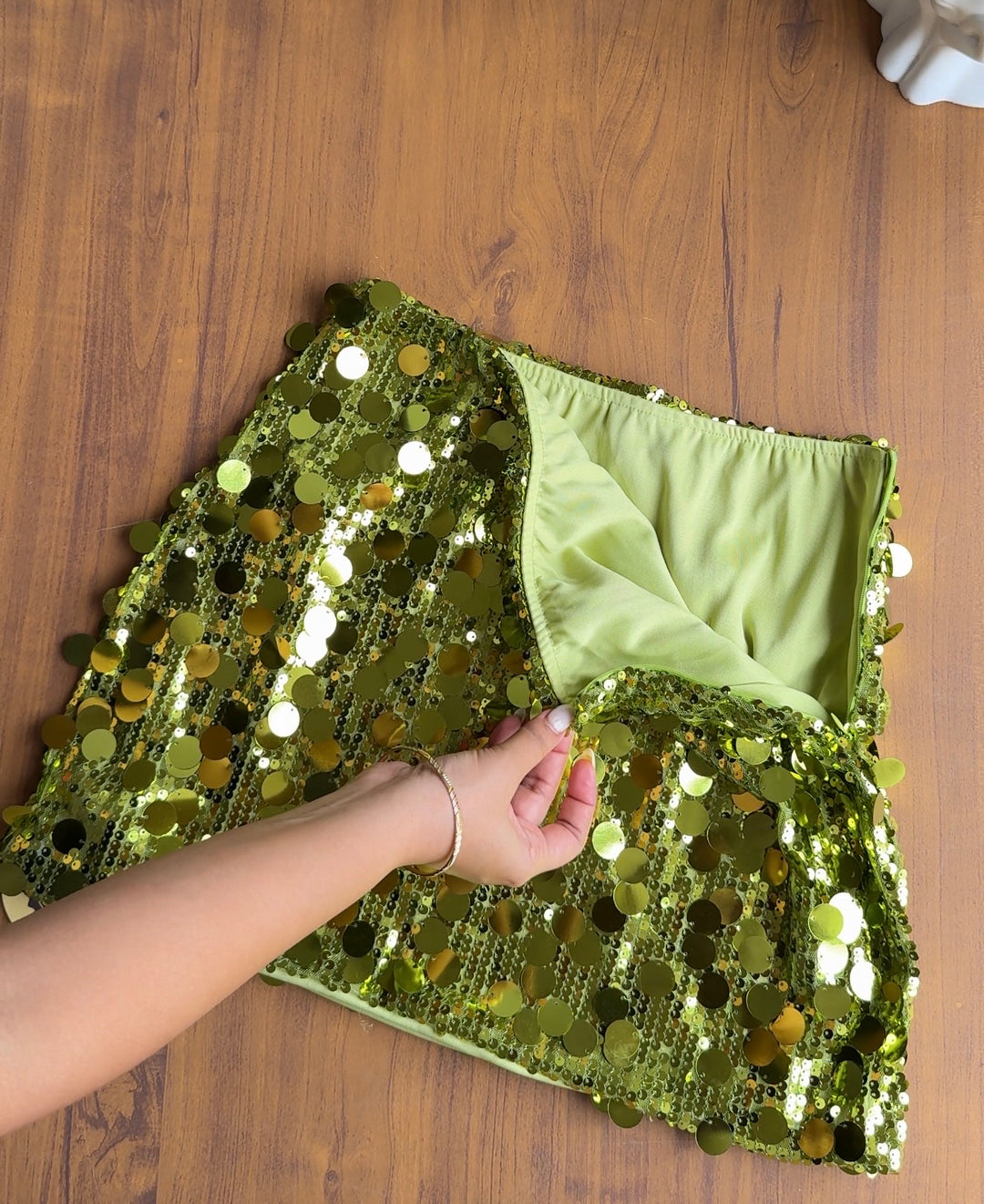 San Diego sequin skirt
