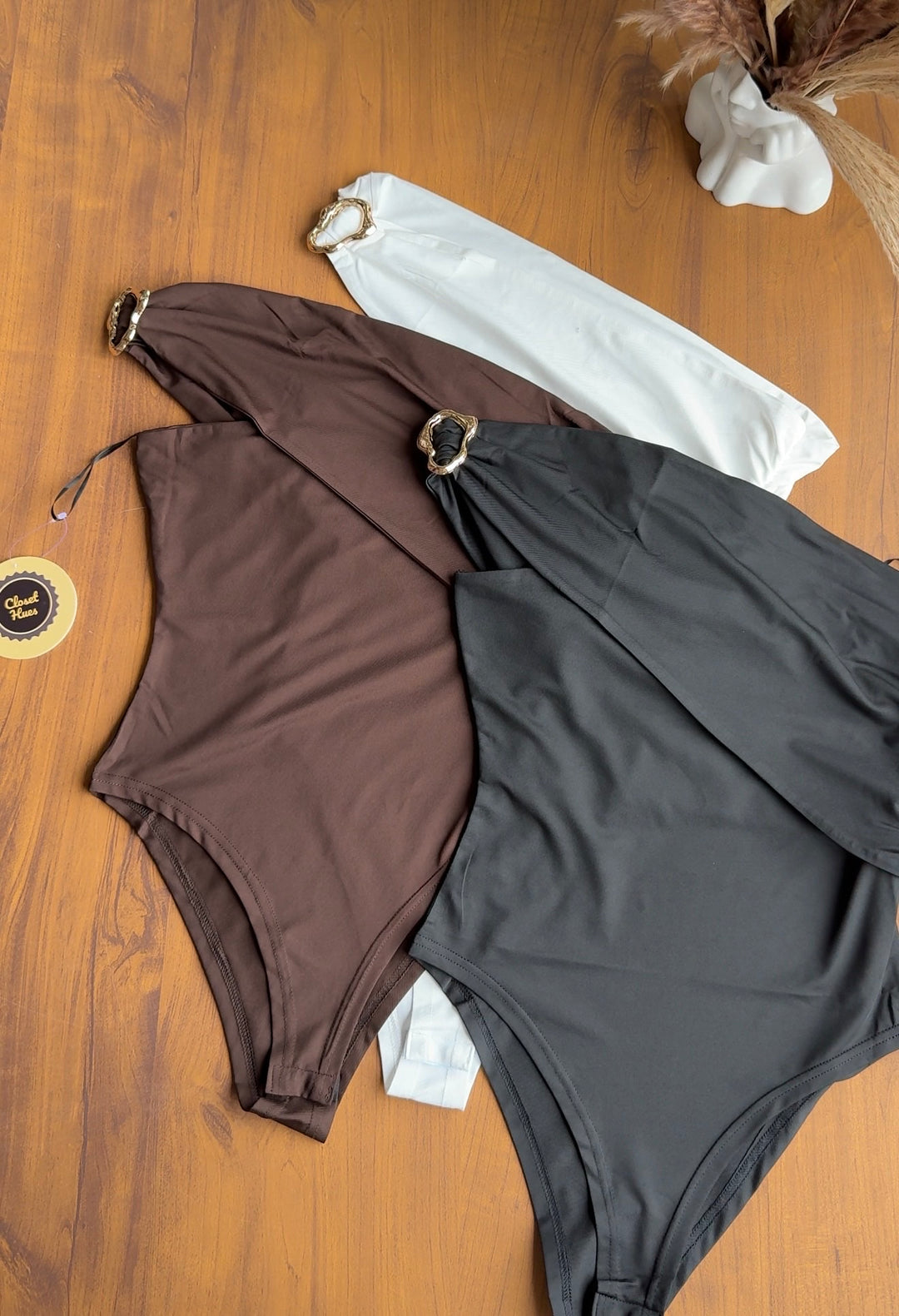 Mallorca one shoulder body suit
