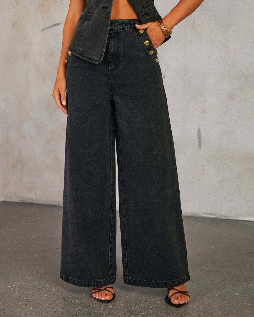 Stack denim Coord set- pre order