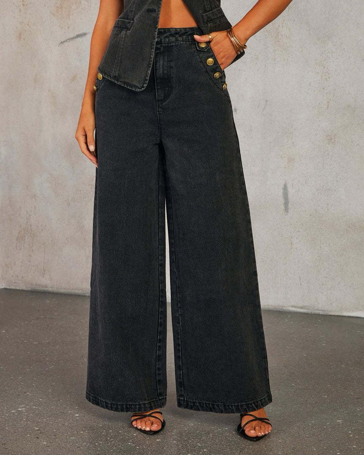 Stack denim Coord set- pre order