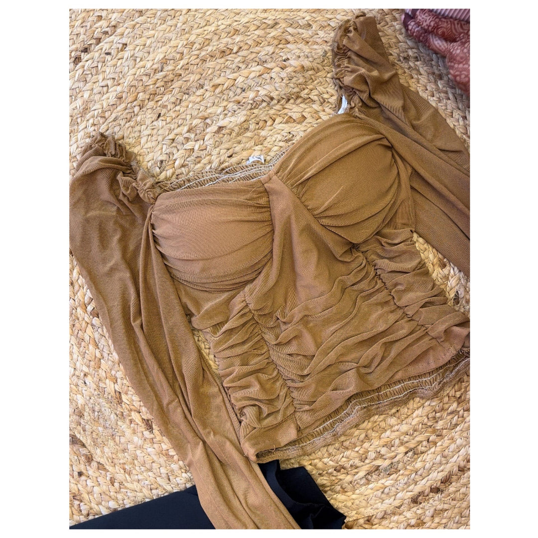 Fiona mesh padded top