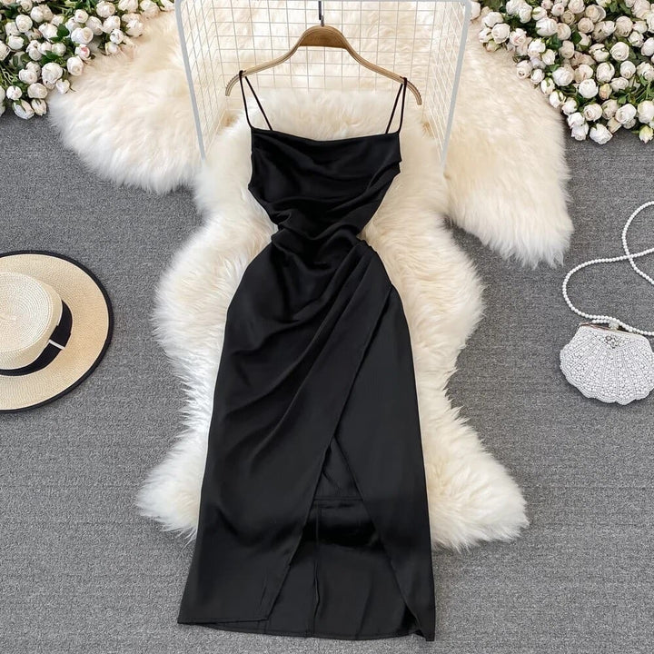 Milano silk dress