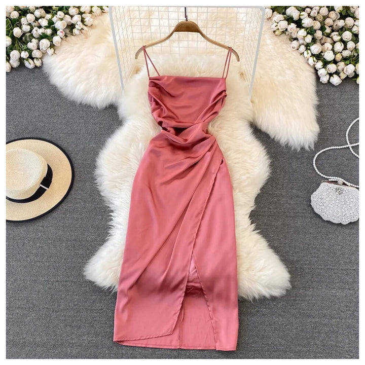 Milano silk dress