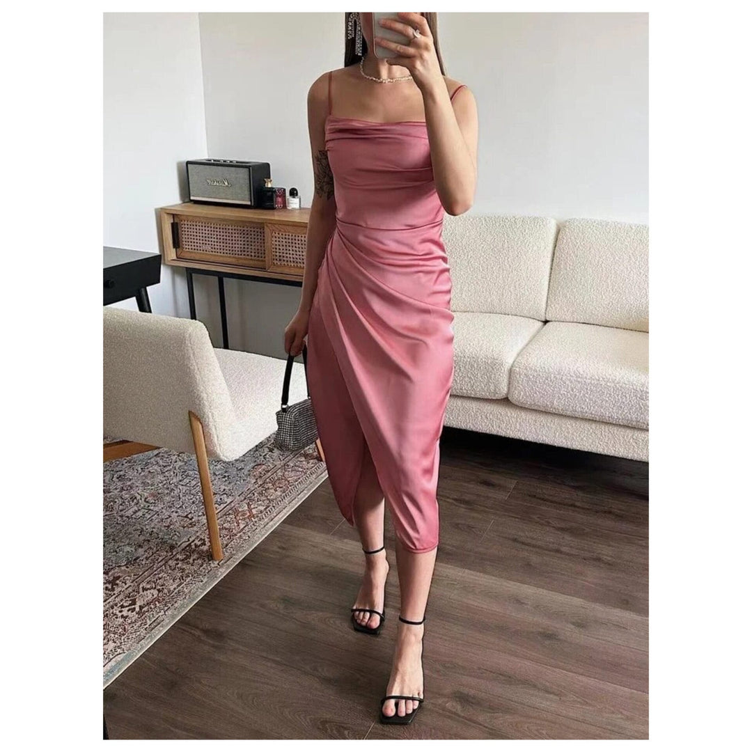 Milano silk dress