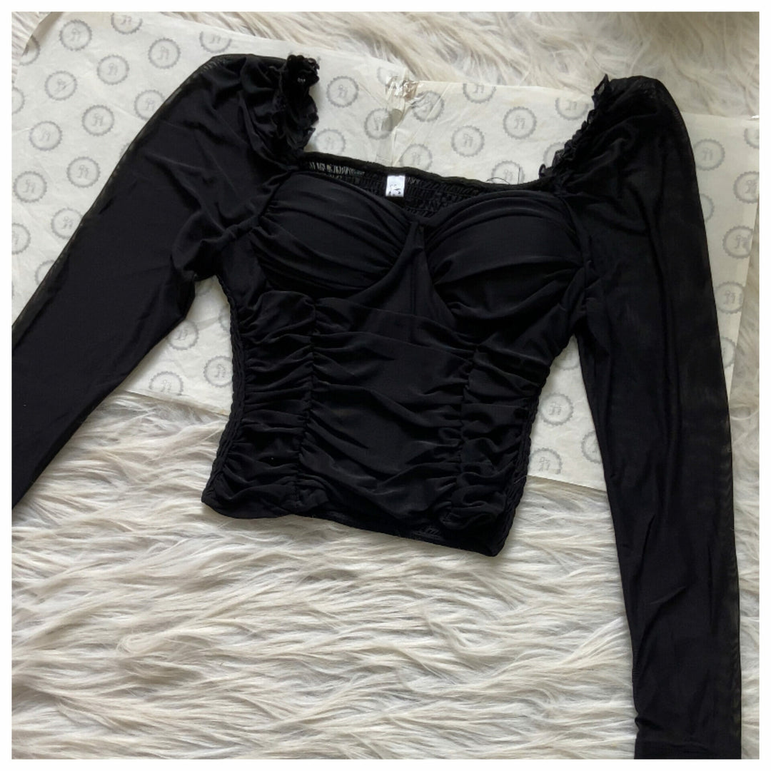 Fiona mesh padded top