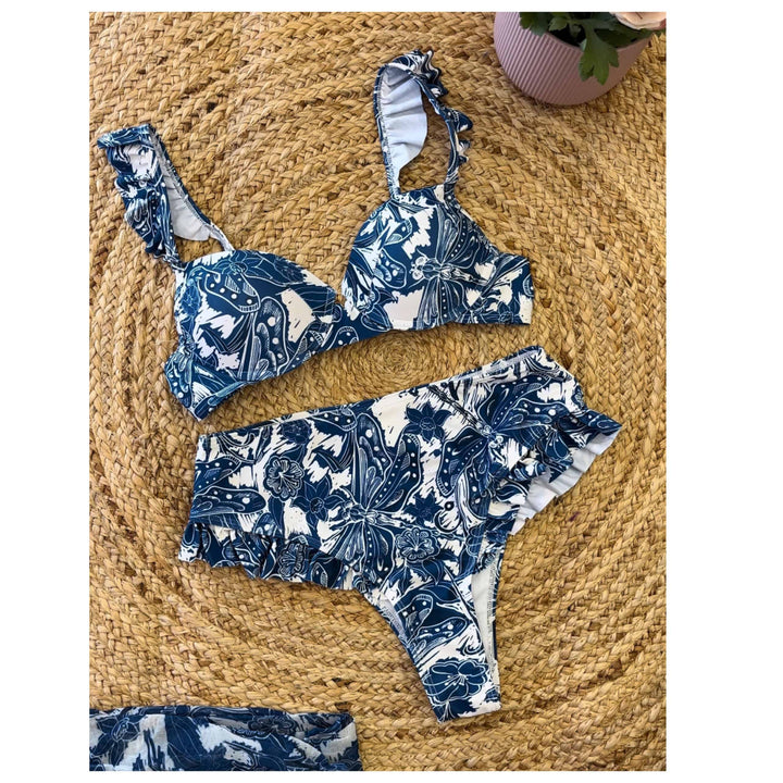Georgia boho three piece swimwear